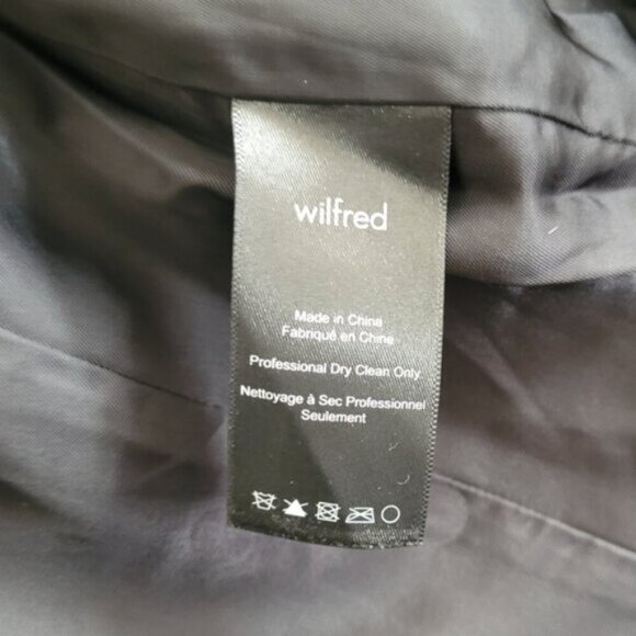 Aritzia Wilfred Grey Cocoon Wool-Cashmere Coat Size XS - Picture 13 of 14